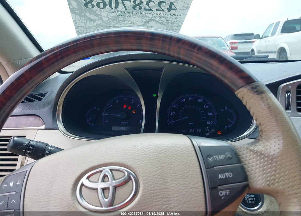 2011 TOYOTA AVALON LIMITED VIN: 4T1BK3DB2BU378800