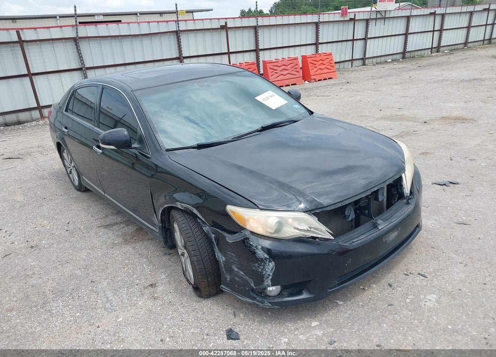 2011 TOYOTA AVALON LIMITED VIN: 4T1BK3DB2BU378800