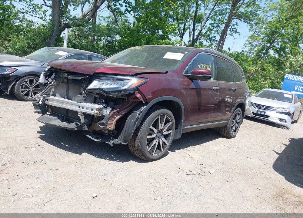 2022 HONDA PILOT VIN: 5FNYF6H64NB072258