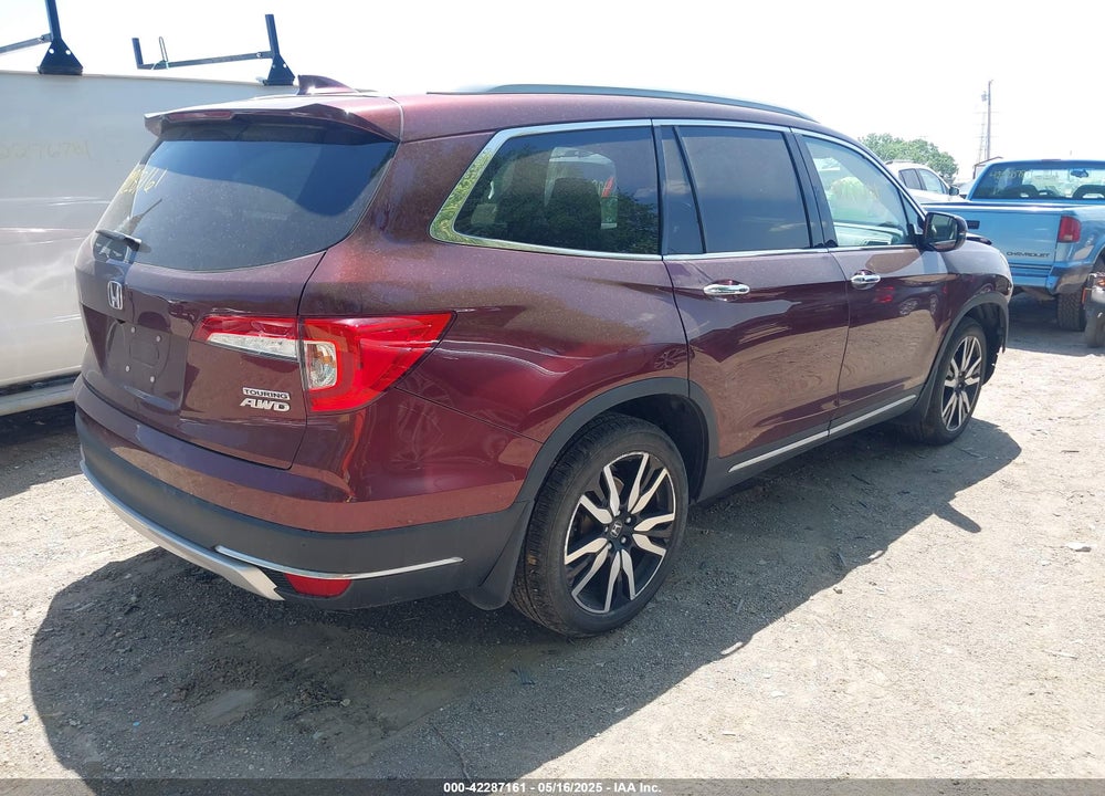 2022 HONDA PILOT VIN: 5FNYF6H64NB072258