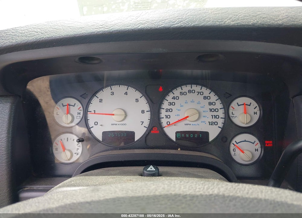 2005 DODGE RAM 1500 SLT/LARAMIE VIN: 1D7HA16N25J636192