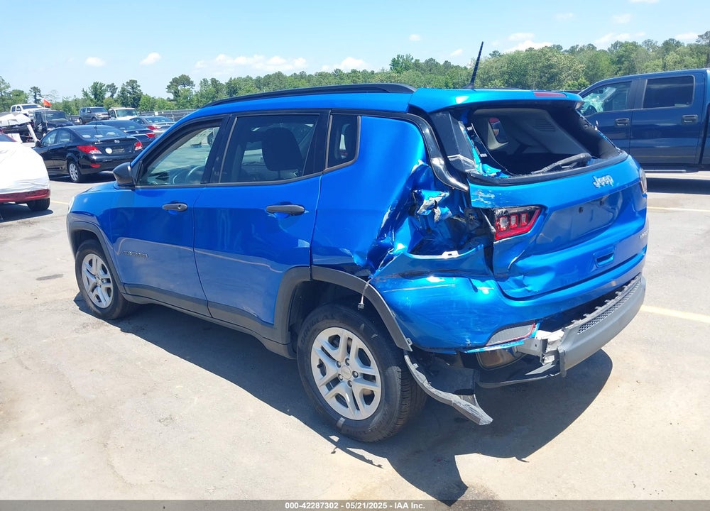 2018 JEEP COMPASS VIN: 3C4NJCAB0JT338622