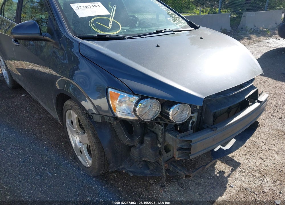 2012 CHEVROLET SONIC VIN: 1G1JE5SH6C4159469