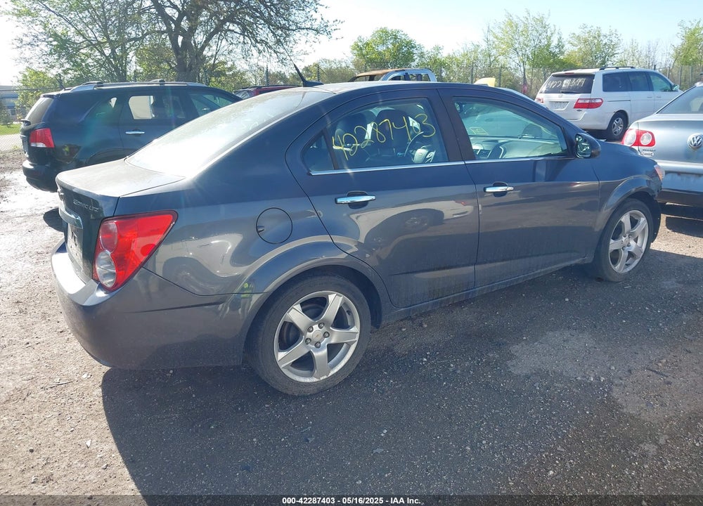 2012 CHEVROLET SONIC VIN: 1G1JE5SH6C4159469