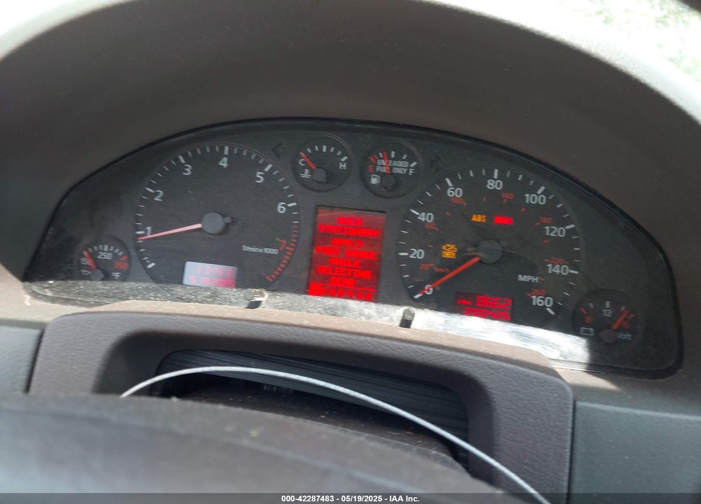 2001 AUDI A6 VIN: WAUEH64B71N157409