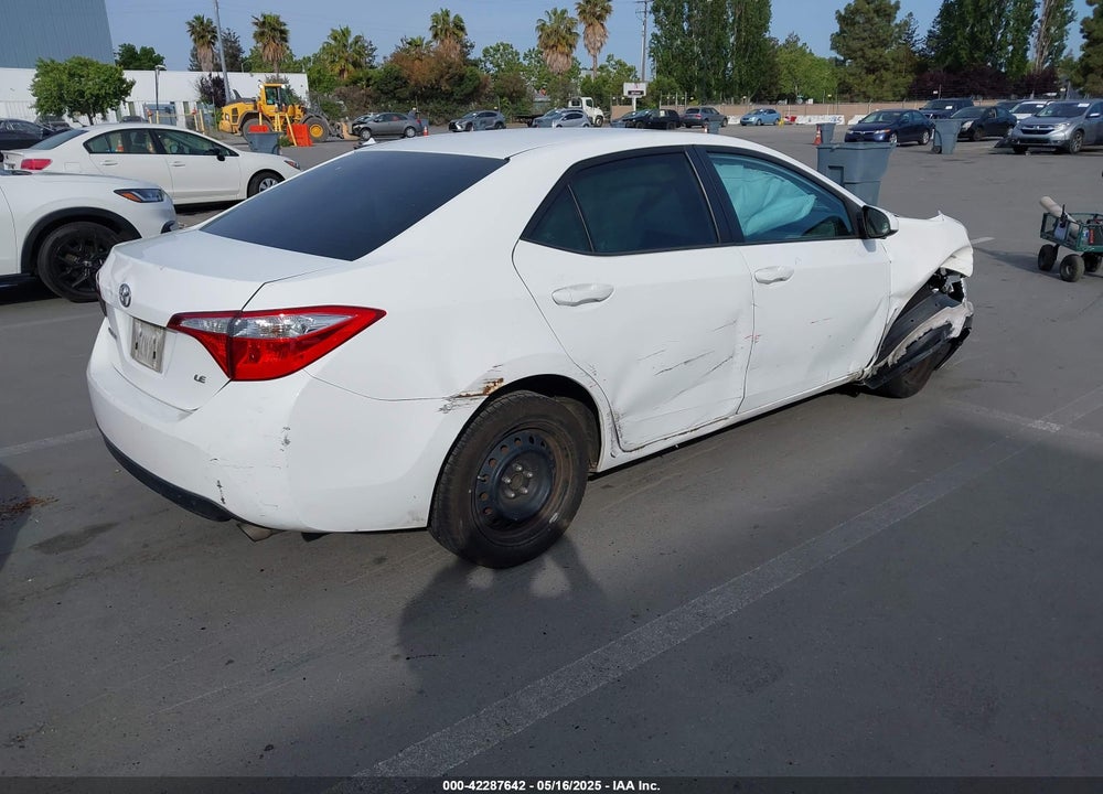 2015 TOYOTA COROLLA VIN: 5YFBURHEXFP357718