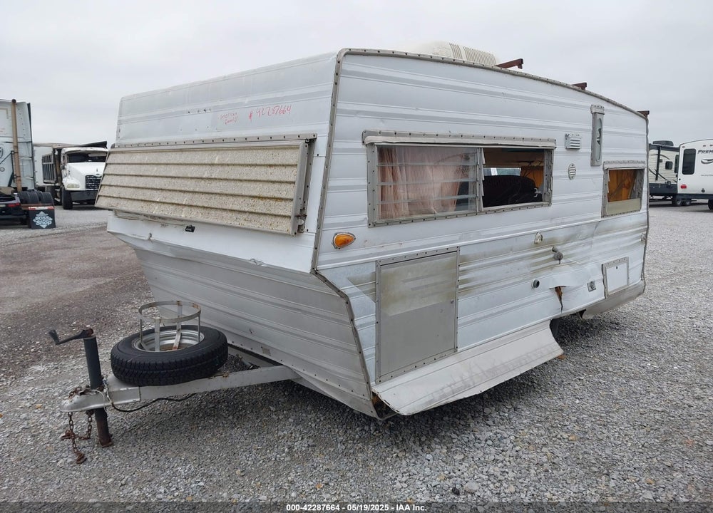 1965 ARIS TRAVEL TRAILER VIN: A157S959