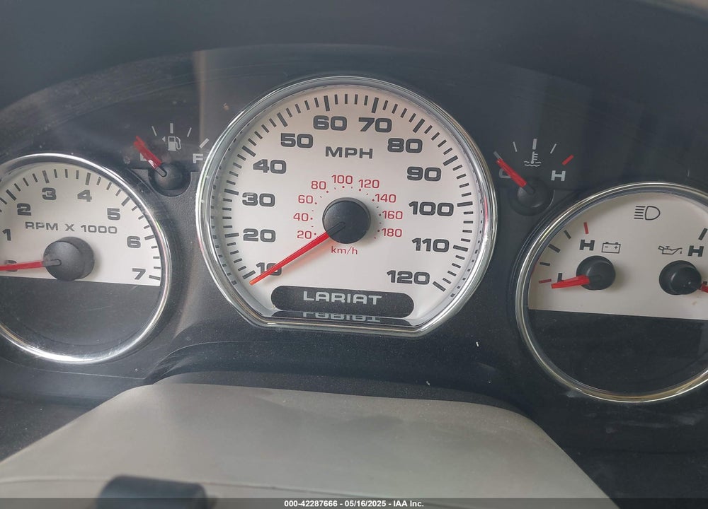 2007 FORD F-150 LARIAT/XLT VIN: 1FTPW12V67KC53916