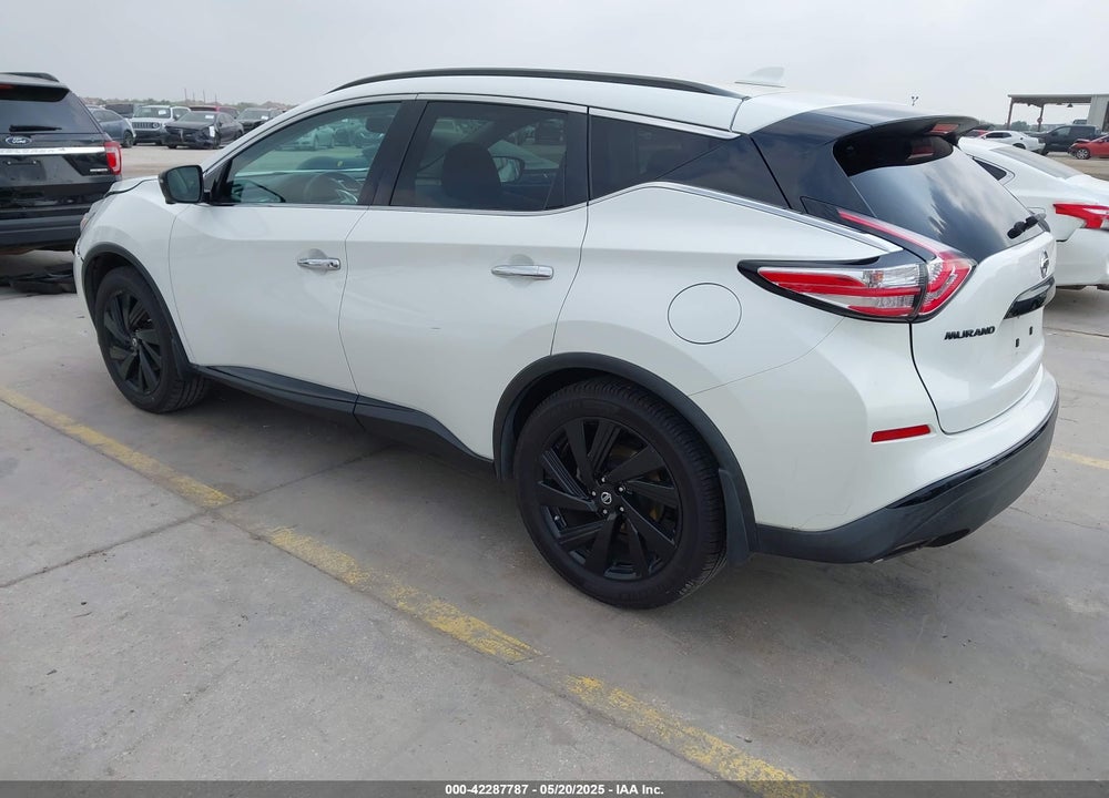 2018 NISSAN MURANO SL VIN: 5N1AZ2MG4JN154689