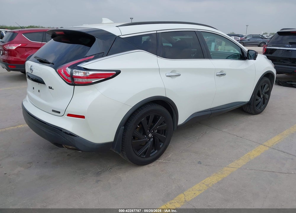 2018 NISSAN MURANO SL VIN: 5N1AZ2MG4JN154689