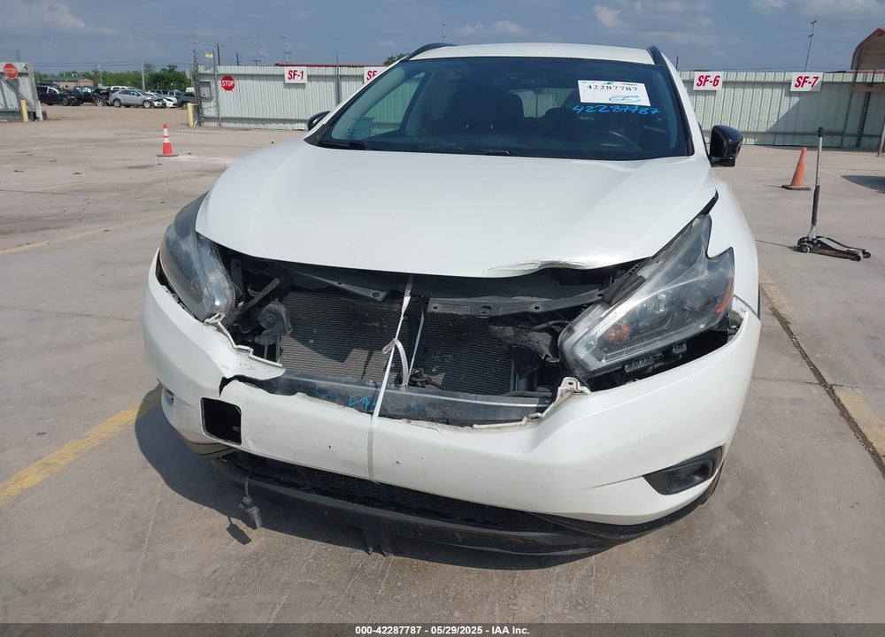 2018 NISSAN MURANO SL VIN: 5N1AZ2MG4JN154689