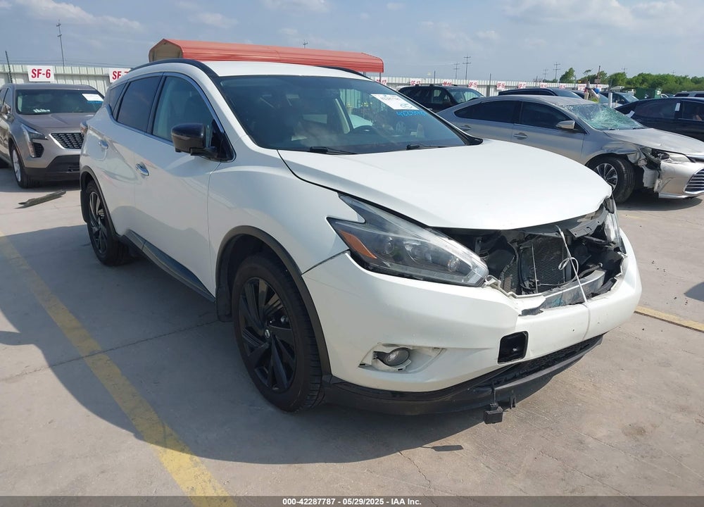 2018 NISSAN MURANO SL VIN: 5N1AZ2MG4JN154689
