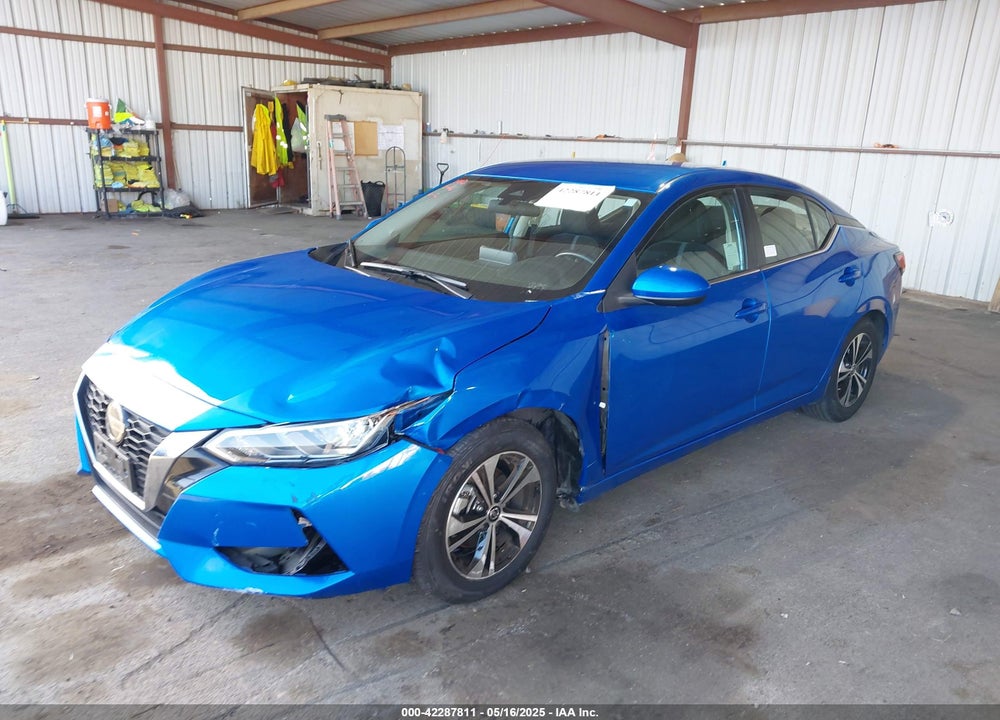 2021 NISSAN SENTRA VIN: 3N1AB8CV7MY265937
