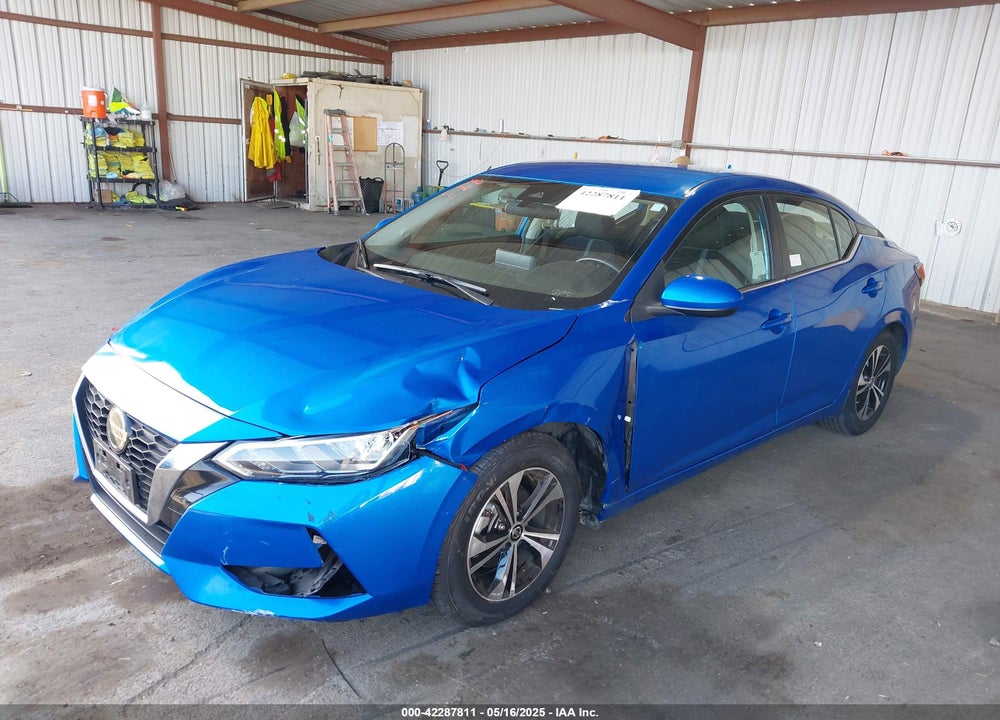 2021 NISSAN SENTRA VIN: 3N1AB8CV7MY265937