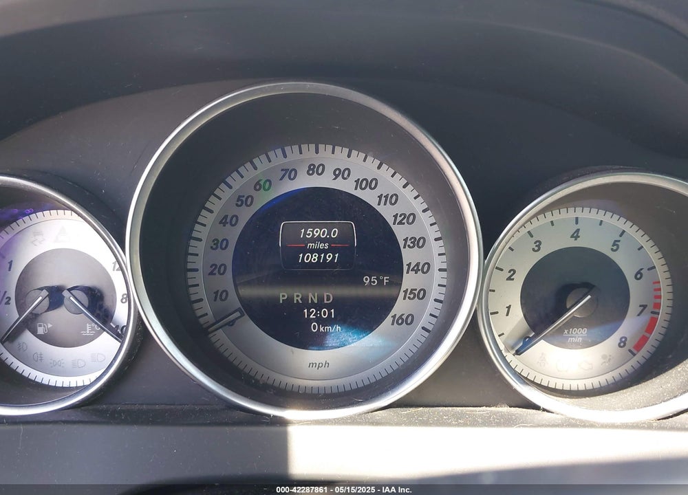 2013 MERCEDES-BENZ C 250 VIN: WDDGF4HB8DR267050