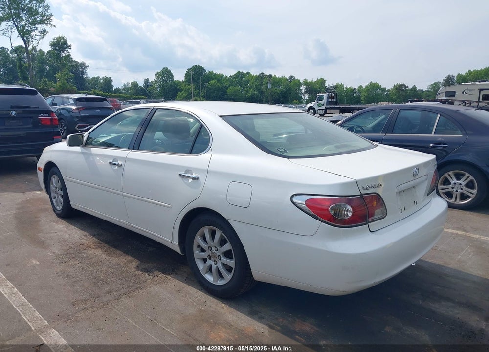 2003 LEXUS ES 300 VIN: JTHBF30G330126524