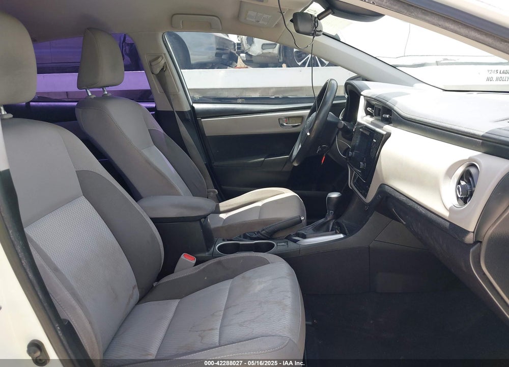 2017 TOYOTA COROLLA VIN: 5YFBURHE7HP672723