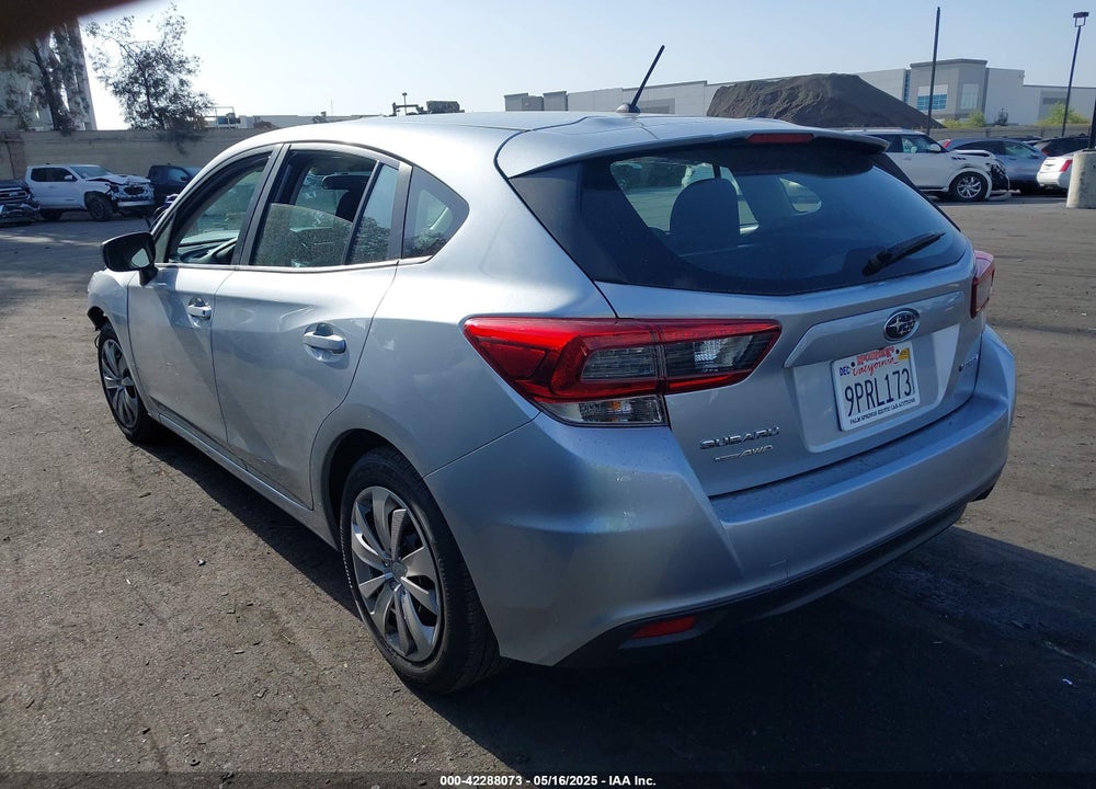 2023 SUBARU IMPREZA VIN: 4S3GTAB66P3706993