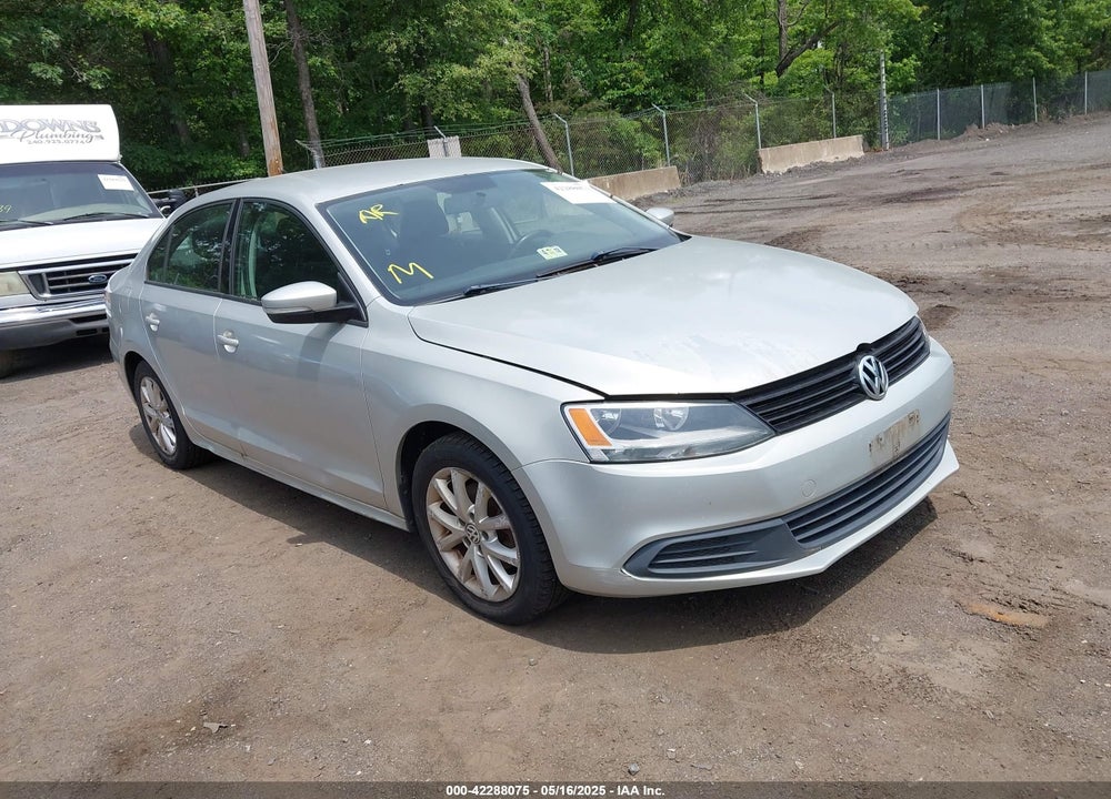 2011 VOLKSWAGEN JETTA 2.5L SE VIN: 3VWDX7AJ0BM367281