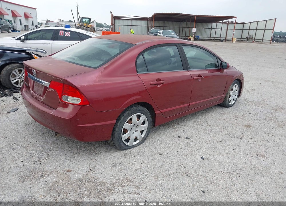 2009 HONDA CIVIC LX VIN: 19XFA165X9E037500