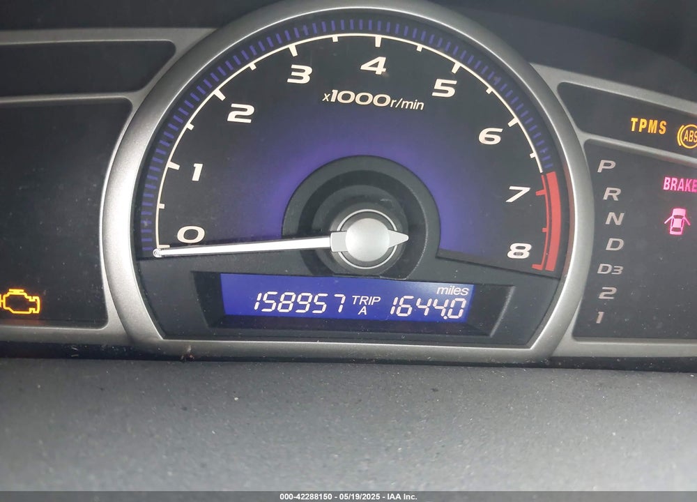 2009 HONDA CIVIC LX VIN: 19XFA165X9E037500