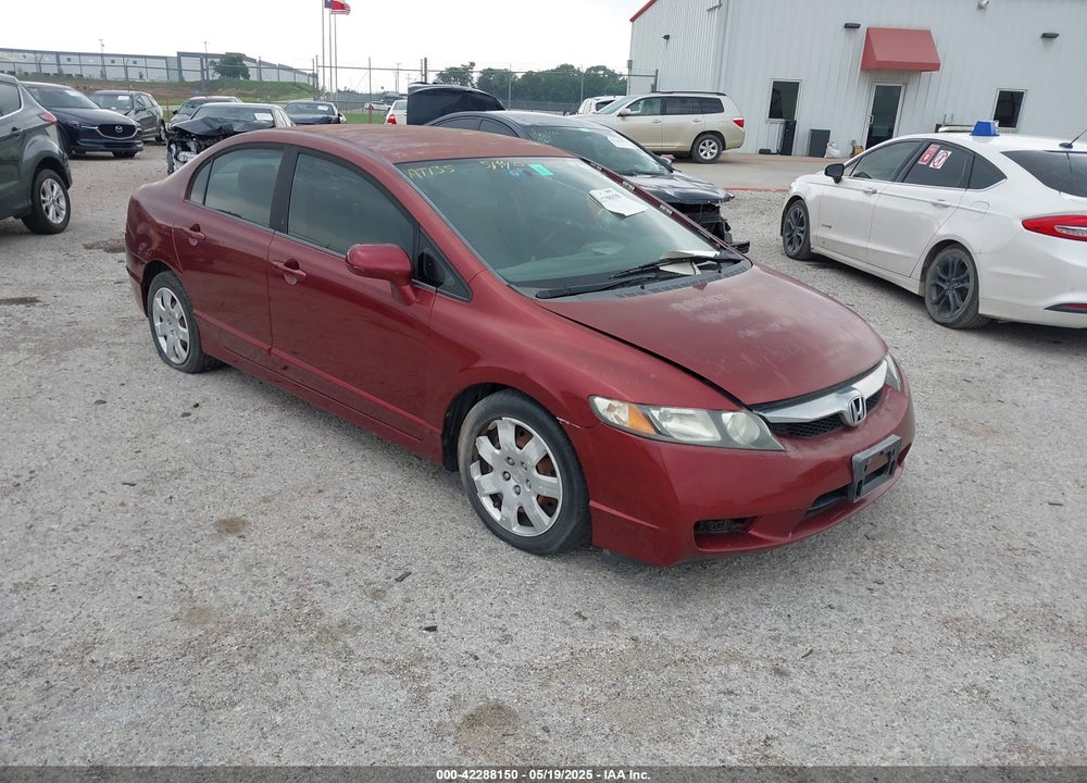 2009 HONDA CIVIC LX VIN: 19XFA165X9E037500