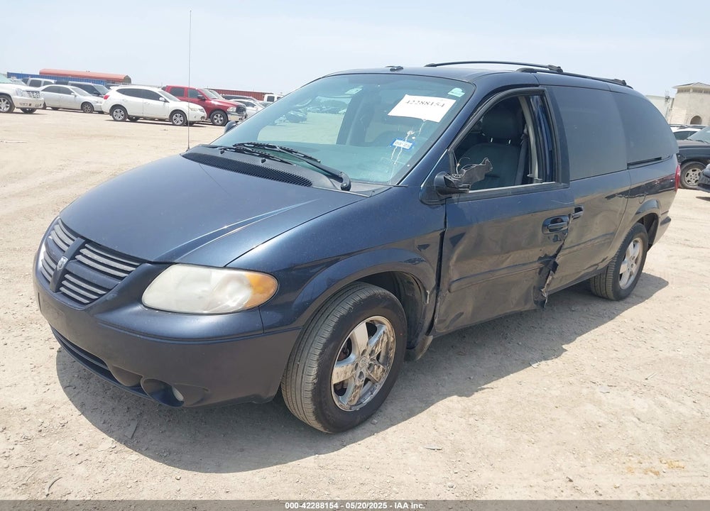 2007 DODGE GRAND CARAVAN SXT VIN: 2D4GP44L77R110133