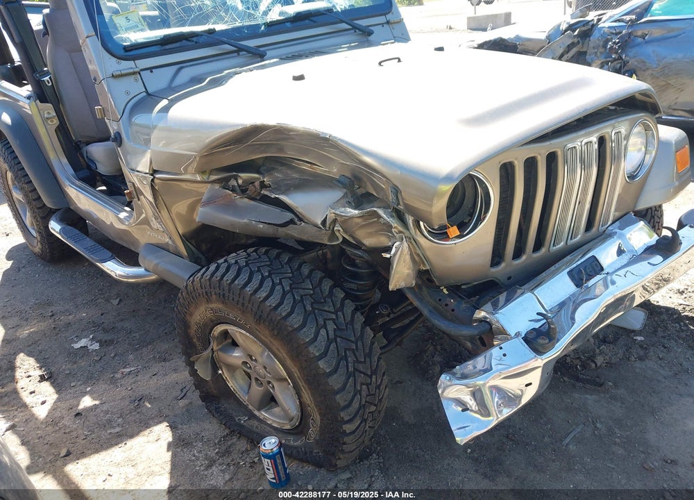 2005 JEEP WRANGLER X VIN: 1J4FA39S15P305528
