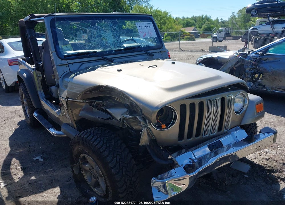 2005 JEEP WRANGLER X VIN: 1J4FA39S15P305528