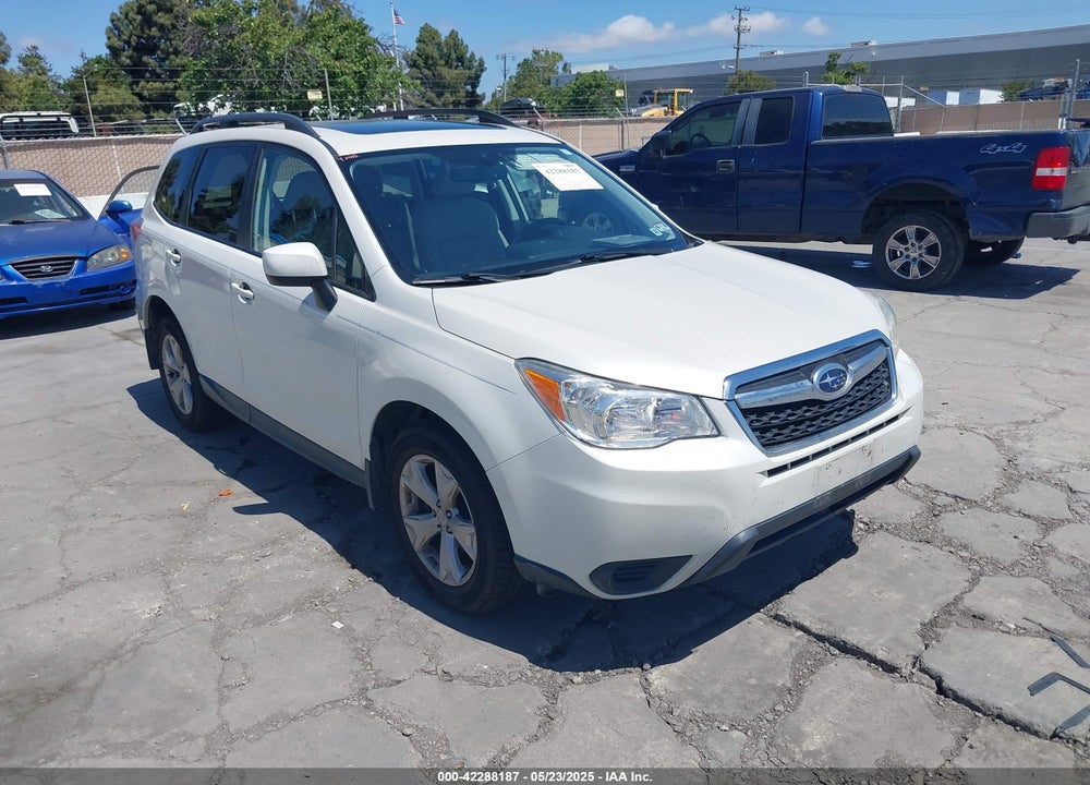 2015 SUBARU FORESTER 2.5I PREMIUM VIN: JF2SJADC7FH436730