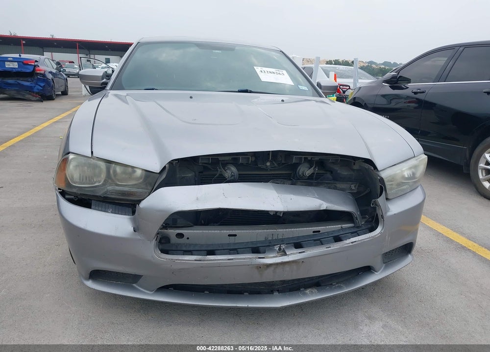 2013 DODGE CHARGER SE VIN: 2C3CDXBG0DH594857
