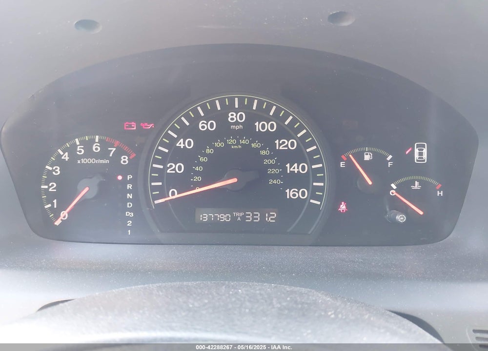 2005 HONDA ACCORD 2.4 EX VIN: 1HGCM56845A090221