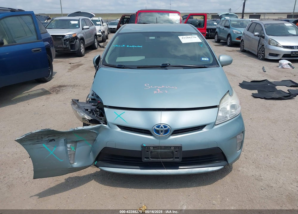 2013 TOYOTA PRIUS VIN: JTDKN3DU6D1675683