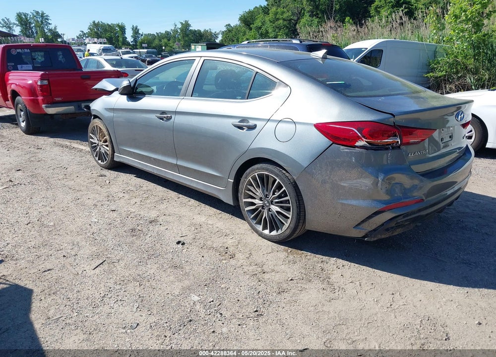 2017 HYUNDAI ELANTRA SPORT VIN: KMHD04LB8HU326120