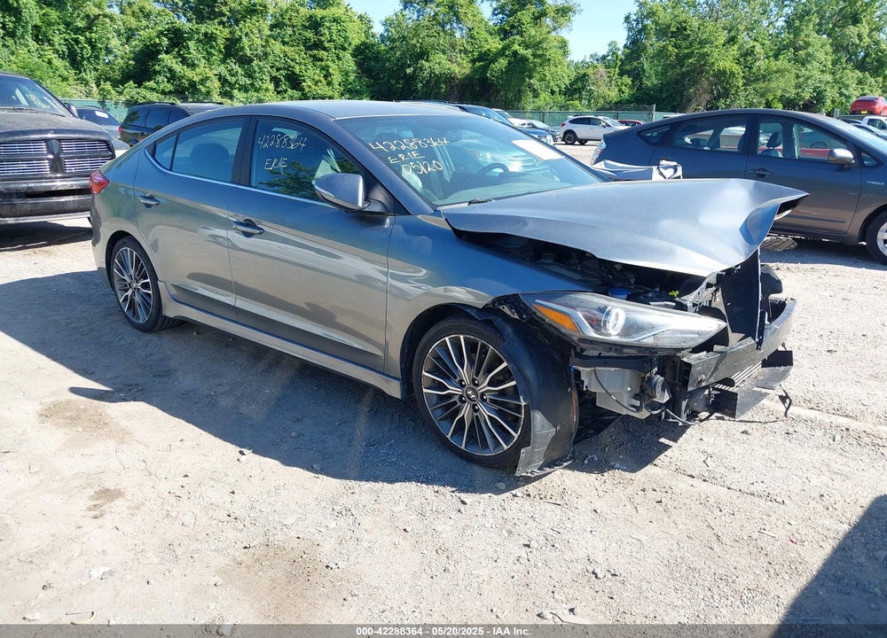 2017 HYUNDAI ELANTRA SPORT VIN: KMHD04LB8HU326120