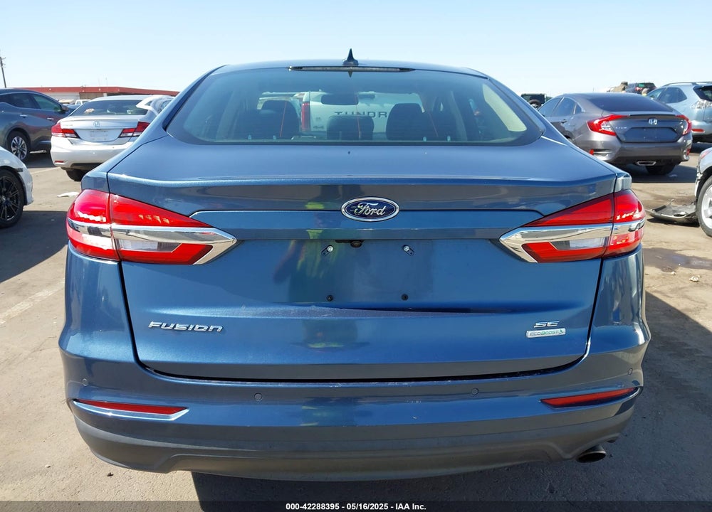 2019 FORD FUSION SE VIN: 3FA6P0HD3KR232744