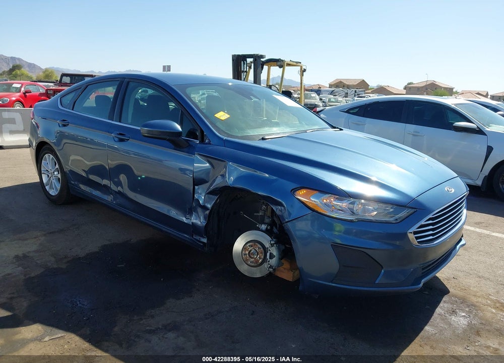 2019 FORD FUSION SE VIN: 3FA6P0HD3KR232744