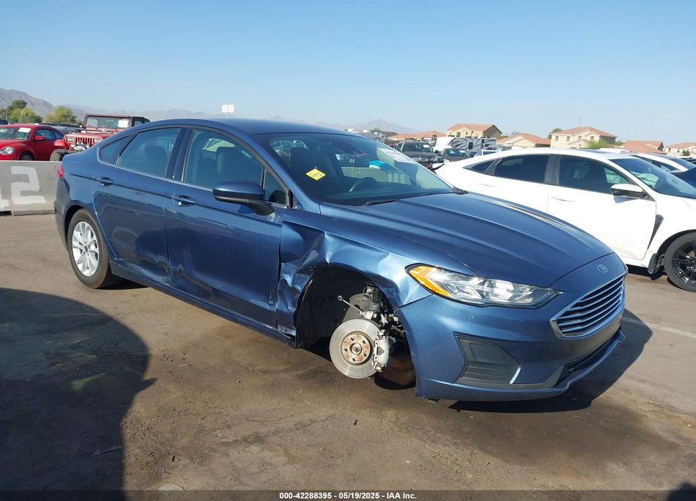 2019 FORD FUSION SE VIN: 3FA6P0HD3KR232744