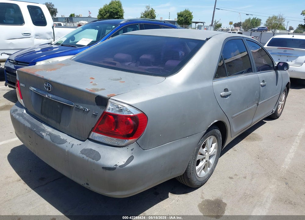 2005 TOYOTA CAMRY LE VIN: 4T1BE32K95U556765