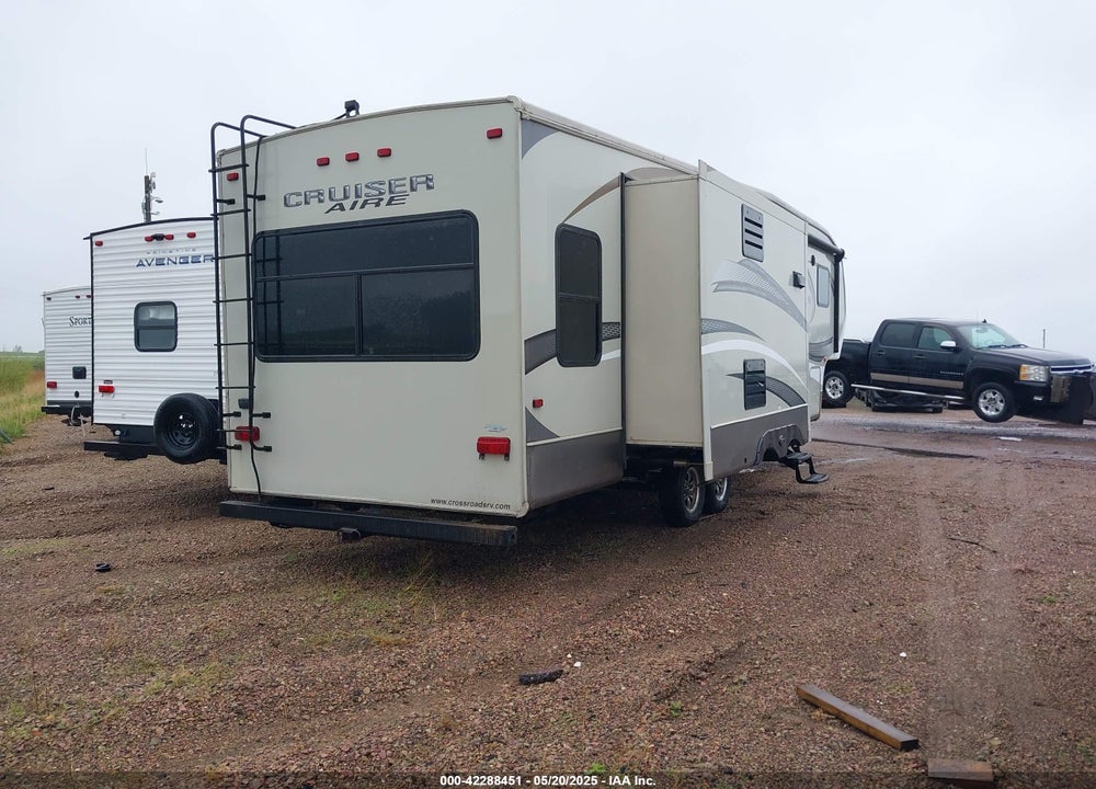 2015 CROSSROADS TRAVEL TRAILER VIN: 4V0FC2926FG006179