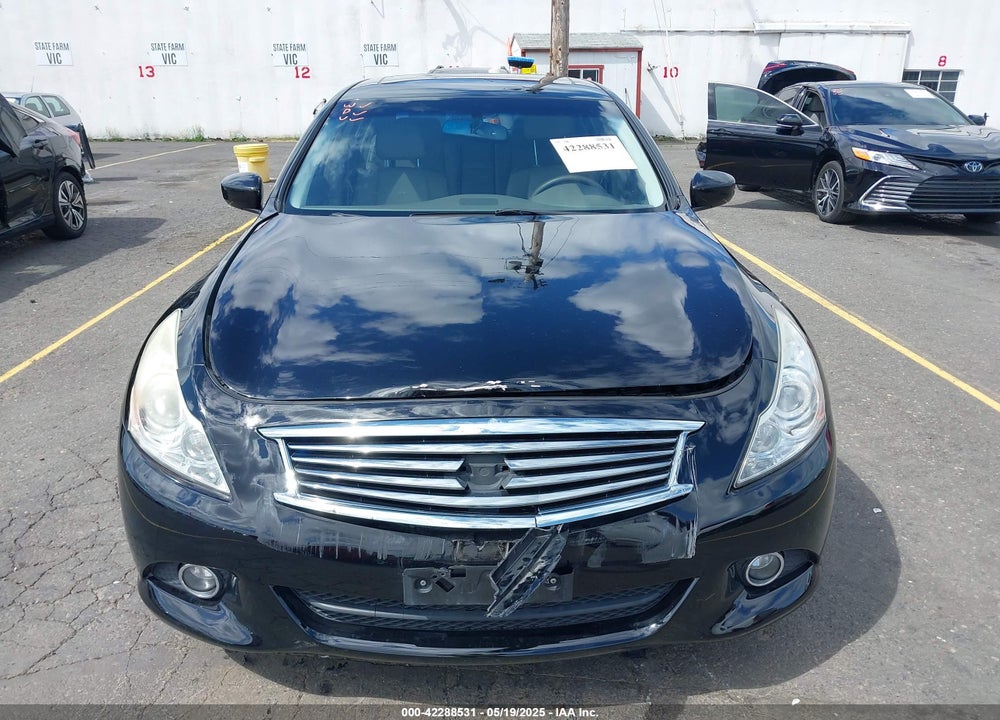 2013 INFINITI G37X VIN: JN1CV6AR4DM758567