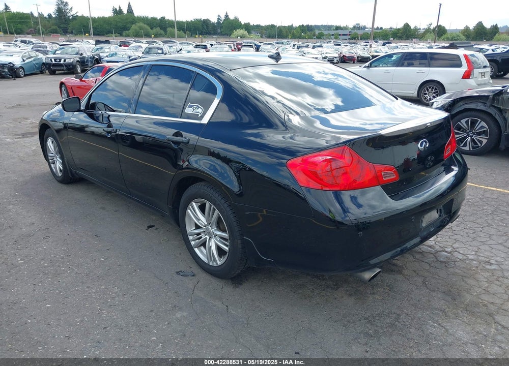 2013 INFINITI G37X VIN: JN1CV6AR4DM758567