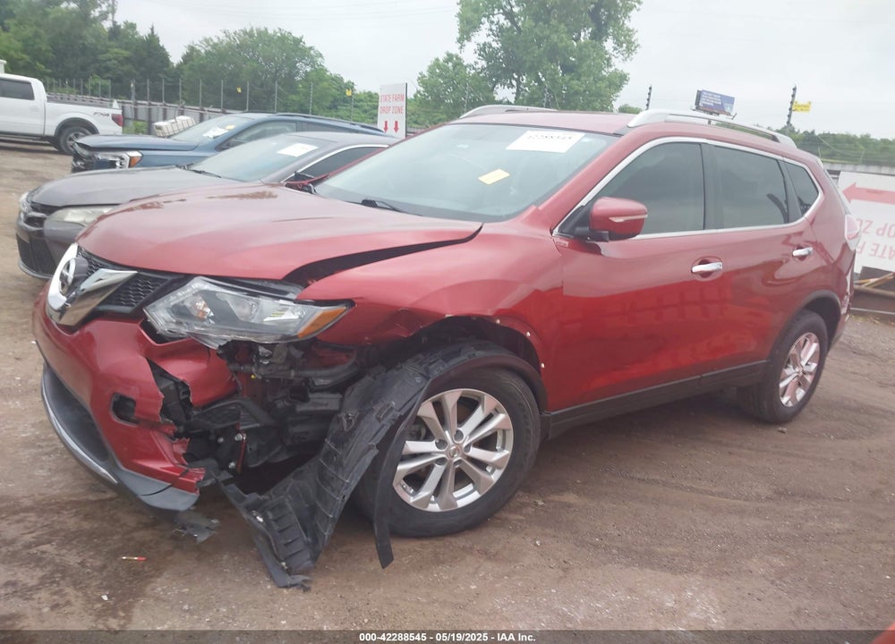 2014 NISSAN ROGUE VIN: 5N1AT2MV8EC844155