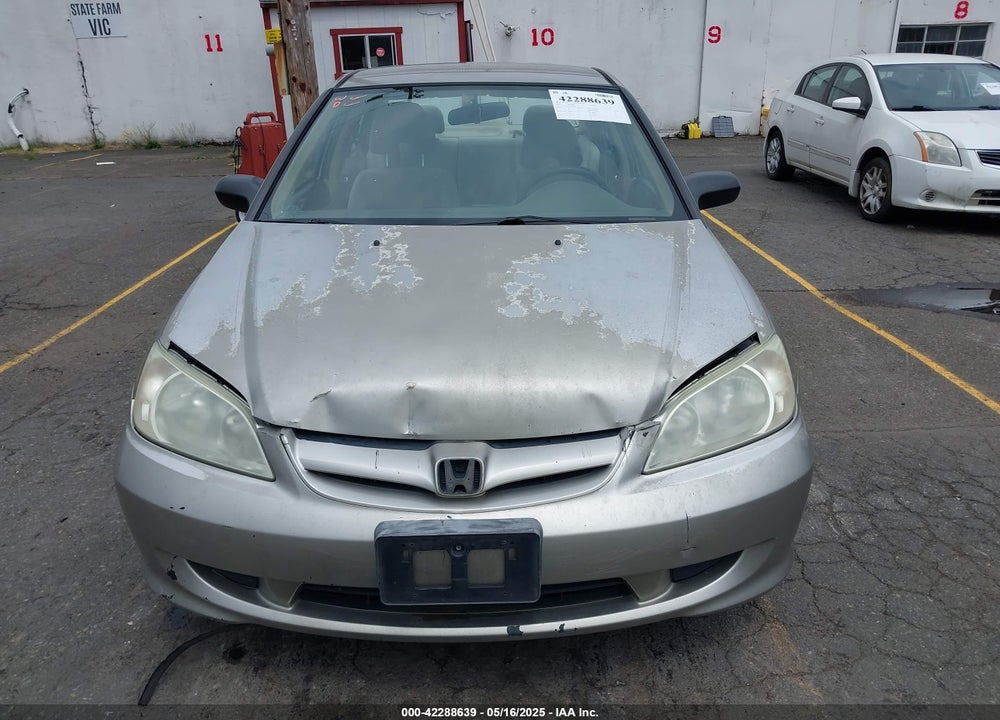 2005 HONDA CIVIC LX VIN: 2HGES16535H602081