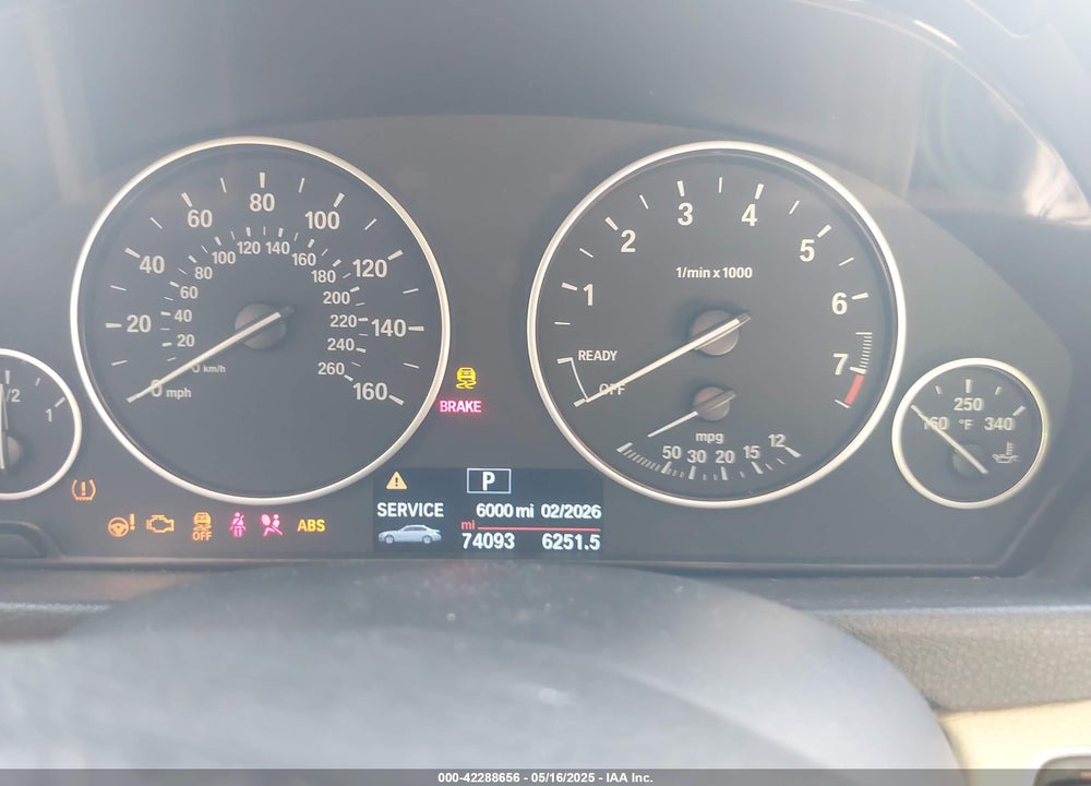 2014 BMW 328I VIN: WBA3A5G54ENP29733