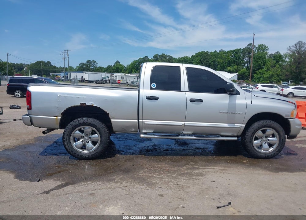 2004 DODGE RAM 1500 SLT/LARAMIE VIN: 1D7HU18DX4S592995