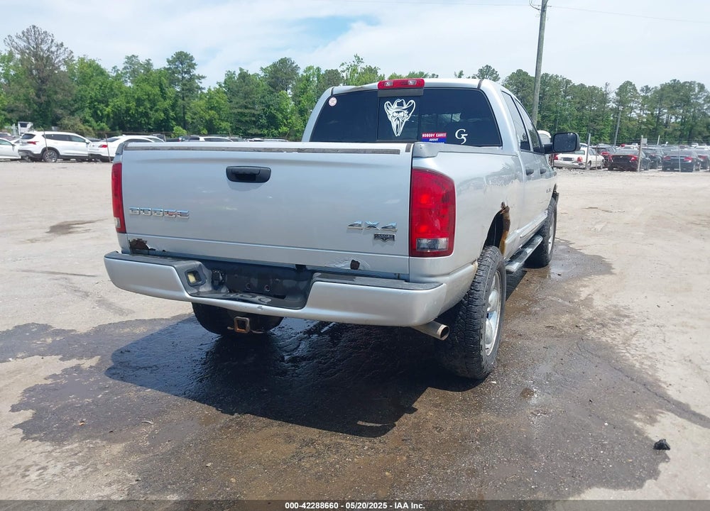 2004 DODGE RAM 1500 SLT/LARAMIE VIN: 1D7HU18DX4S592995