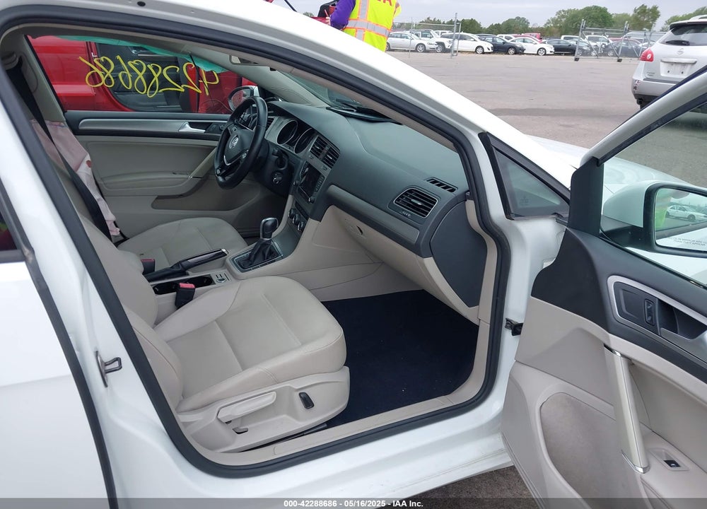 2015 VOLKSWAGEN GOLF TSI S 4-DOOR VIN: 3VW217AU2FM032970