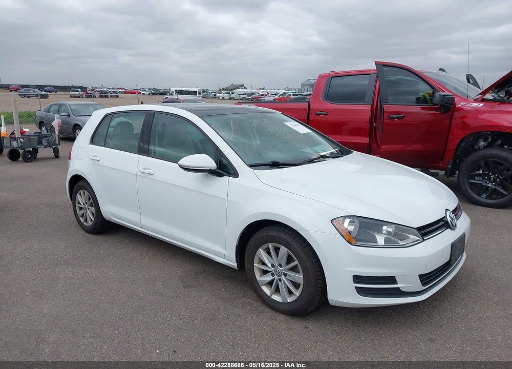 2015 VOLKSWAGEN GOLF TSI S 4-DOOR VIN: 3VW217AU2FM032970