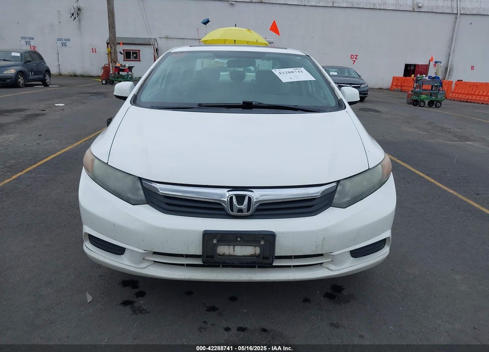 2012 HONDA CIVIC EX-L VIN: 19XFB2F9XCE311405